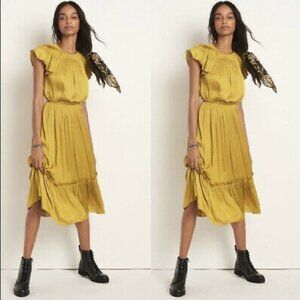 Anthropologie Current Air Dodie Midi Dress
